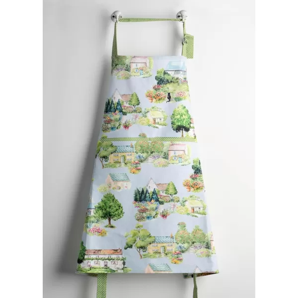 Maison d Hermine Apron 100 Cotton 1 Piece Adjustable Neck Strap Apron with Center Pocket for Home Kitchen  SpringSummer29  Gignac