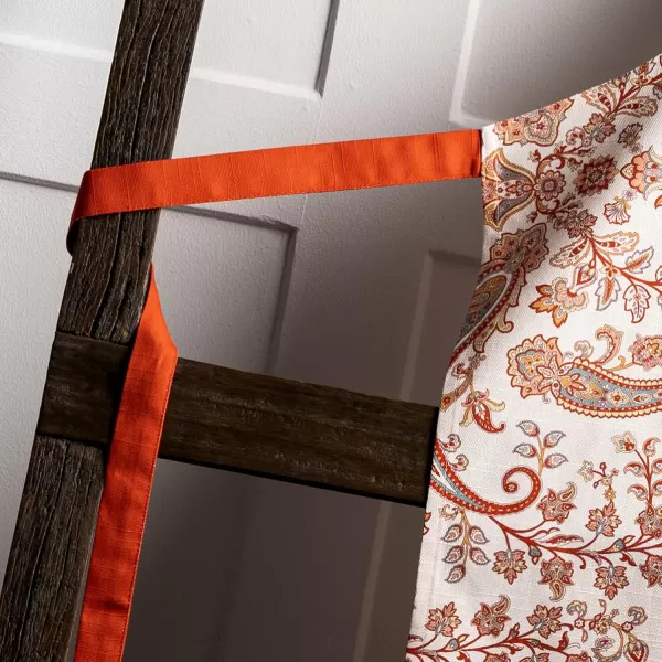 Maison d Hermine Apron 100 Cotton 2750 Inch x 3150 Inch 1 Piece Adjustable Neck Strap Cloth Apron with Center Pocket amp Long Ties for Gifts Chef Women amp Men Damask  ThanksgivingChristmas18  Cachemire