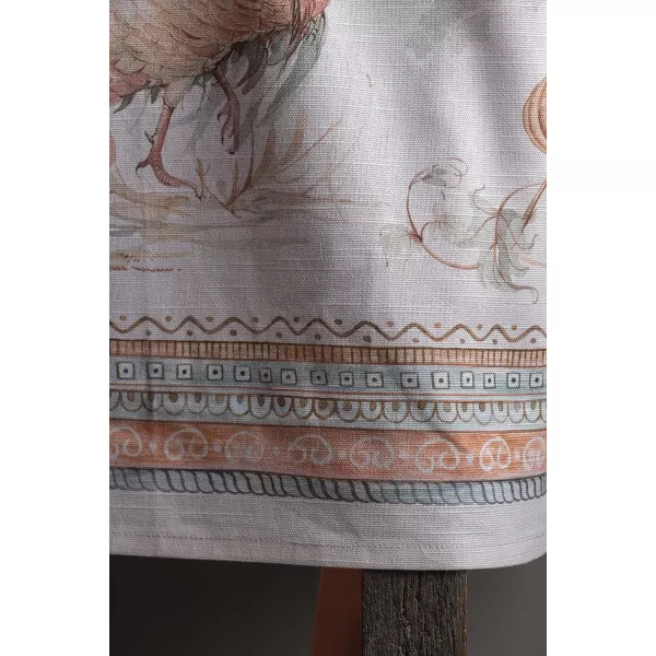Maison d Hermine Apron 100 Cotton 2750 Inch x 3150 Inch 1 Piece Adjustable Neck Strap Cloth Apron with Center Pocket amp Long Ties for Gifts Chef Women amp Men Damask  ThanksgivingChristmas29  Giving Thanks