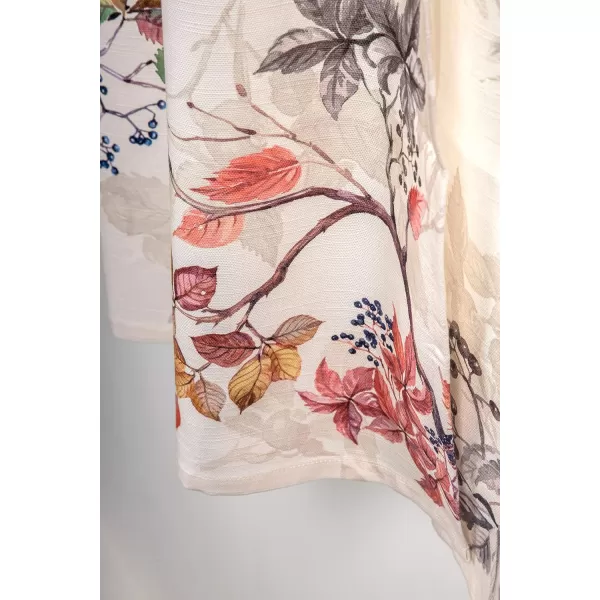 Maison d Hermine Canton 100 Cotton Set of 3 Kitchen Window Curtain for Cafe Kitchen Bedroom Home 2 Tiers 28x36 and 1 Valance 56x1807  Equinoxe  Beige