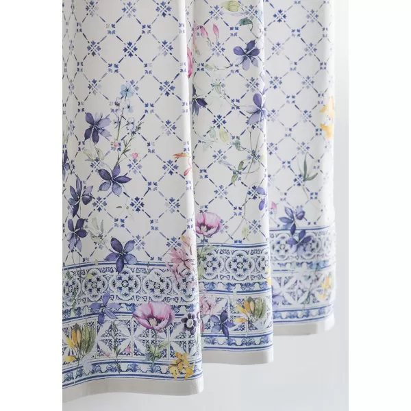 Maison d Hermine Canton 100 Cotton Set of 3 Kitchen Window Curtain for Cafe Kitchen Bedroom Home 2 Tiers 28x36 and 1 Valance 56x1808  Faence