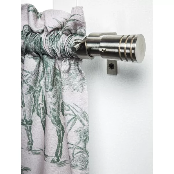 Maison d Hermine Canton 100 Cotton Set of 3 Kitchen Window Curtain for Cafe Kitchen Bedroom Home 2 Tiers 28x36 and 1 Valance 56x1813  the Miller  Antique Green