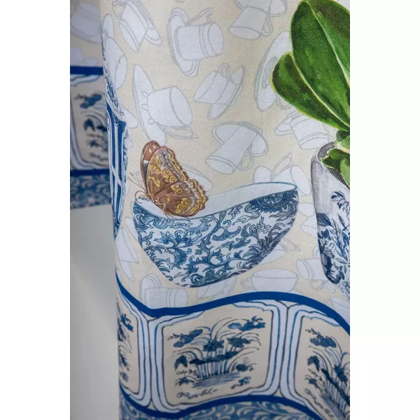 Maison d Hermine Canton 100 Cotton Set of 3 Kitchen Window Curtain for Cafe Kitchen Bedroom Home 2 Tiers 28x36 and 1 Valance 56x1820  Canton