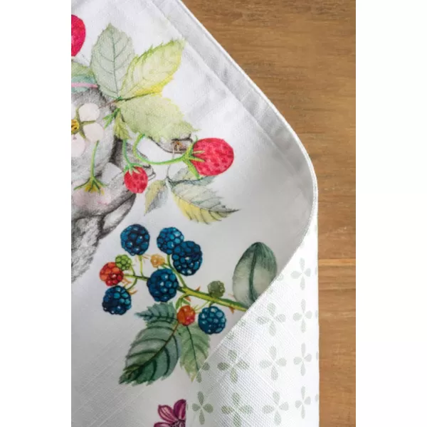 Maison d Hermine Cloth Placemats 100 Cotton Set of 4 Decorative Washable Table Placemat Dining Holidays Buffet Parties amp Wedding Use Summer Picnic  SpringSummer15  Printemps Set of 4