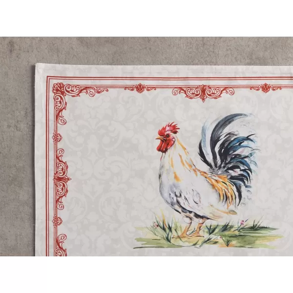 Maison d Hermine Cloth Placemats 100 Cotton Set of 4 Decorative Washable Table Placemat Dining Holidays Buffet Parties amp Wedding Use Summer Picnic  SpringSummer07  Campagne Set of 2