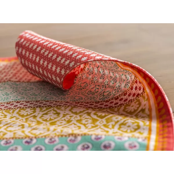 Maison d Hermine Cloth Placemats 100 Cotton Set of 4 Decorative Washable Table Placemat Dining Holidays Buffet Parties amp Wedding Use Summer Picnic  SpringSummer09  Provence Set of 4