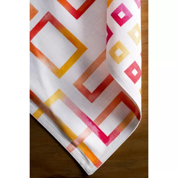 Maison d Hermine Cloth Placemats 100 Cotton Set of 4 Decorative Washable Table Placemat Dining Holidays Buffet Parties amp Wedding Use Summer Picnic  SpringSummer42  Summer Maze Set of 4
