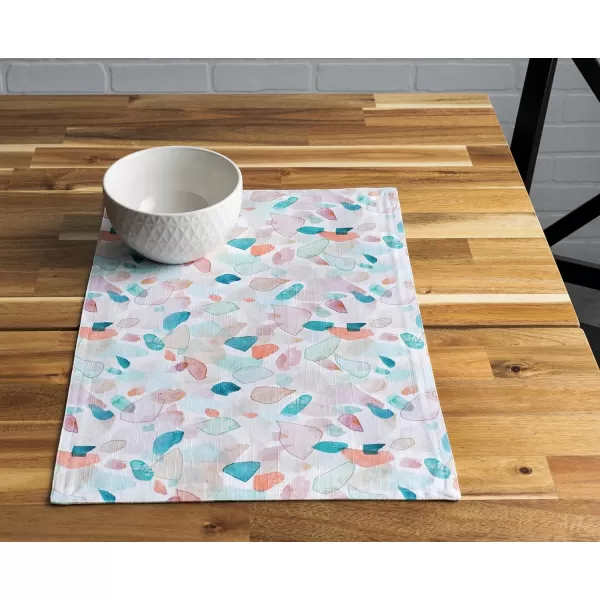 Maison d Hermine Cloth Placemats 100 Cotton Set of 4 Decorative Washable Table Placemat Dining Holidays Buffet Parties amp Wedding Use Summer Picnic  SpringSummer39  Summer Picnic Set of 4