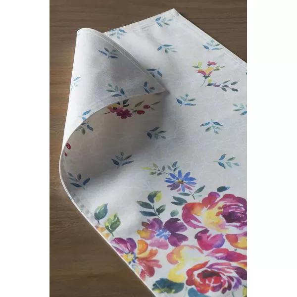 Maison d Hermine Cloth Placemats 100 Cotton Set of 4 Decorative Washable Table Placemat Dining Holidays Buffet Parties amp Wedding Use Summer Picnic  SpringSummer45  Rose Garden Set of 4