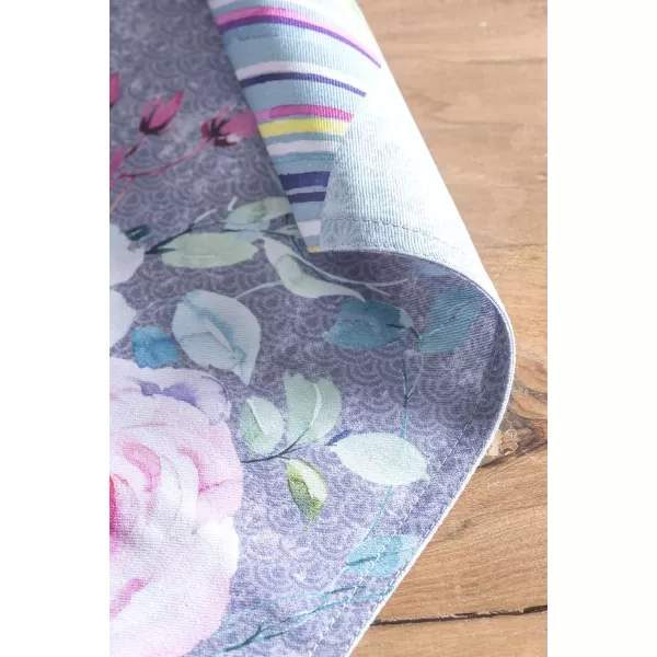 Maison d Hermine Cloth Placemats 100 Cotton Set of 4 Decorative Washable Table Placemat Dining Holidays Buffet Parties amp Wedding Use Summer Picnic  SpringSummer31  Sweet Rose Lavender  Lush Set of 4