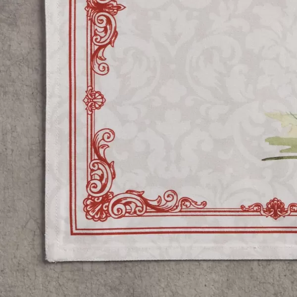 Maison d Hermine Cloth Placemats 100 Cotton Set of 4 Decorative Washable Table Placemat Dining Holidays Buffet Parties amp Wedding Use Summer Picnic  SpringSummer07  Campagne Set of 2