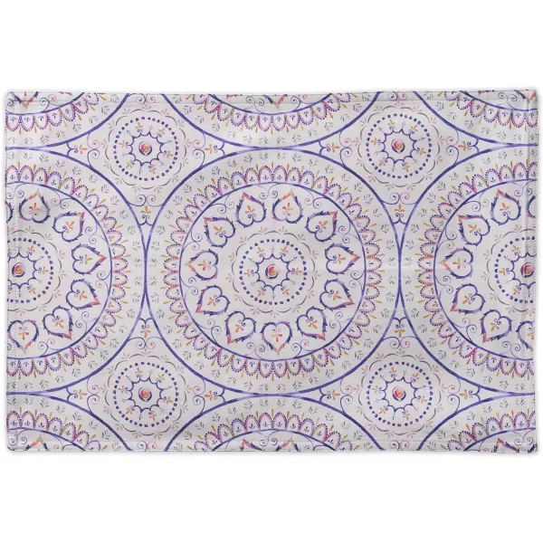 Maison d Hermine Cloth Placemats 100 Cotton Set of 4 Decorative Washable Table Placemat Dining Holidays Buffet Parties amp Wedding Use Summer Picnic  SpringSummer44  Mandala Set of 4