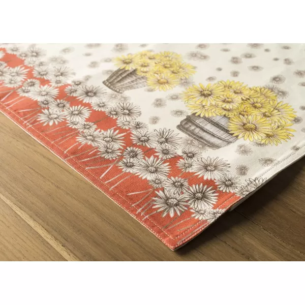 Maison d Hermine Cloth Placemats 100 Cotton Set of 4 Decorative Washable Table Placemat Dining Holidays Buffet Parties amp Wedding Use Summer Picnic  SpringSummer46  Bagatelle Set of 4