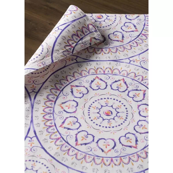 Maison d Hermine Cloth Placemats 100 Cotton Set of 4 Decorative Washable Table Placemat Dining Holidays Buffet Parties amp Wedding Use Summer Picnic  SpringSummer44  Mandala Set of 4