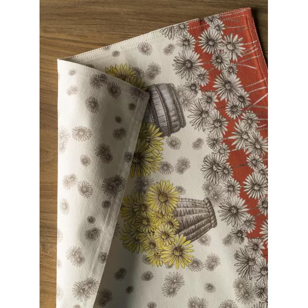Maison d Hermine Cloth Placemats 100 Cotton Set of 4 Decorative Washable Table Placemat Dining Holidays Buffet Parties amp Wedding Use Summer Picnic  SpringSummer46  Bagatelle Set of 4
