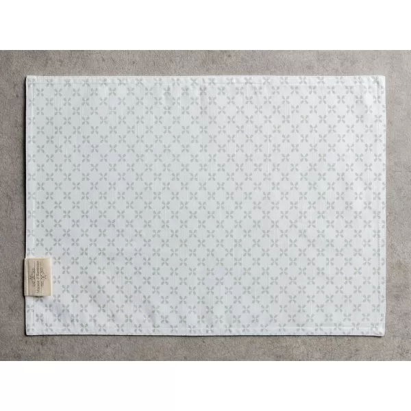 Maison d Hermine Cloth Placemats 100 Cotton Set of 4 Decorative Washable Table Placemat Dining Holidays Buffet Parties amp Wedding Use Summer Picnic  SpringSummer15  Printemps Set of 4