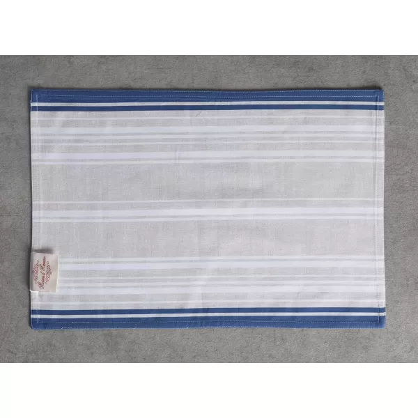 Maison d Hermine Cloth Placemats 100 Cotton Set of 4 Decorative Washable Table Placemat Dining Holidays Buffet Parties amp Wedding Use Summer Picnic  SpringSummer36  Poisson Set of 4