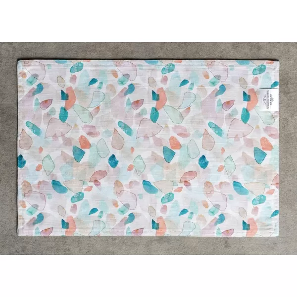 Maison d Hermine Cloth Placemats 100 Cotton Set of 4 Decorative Washable Table Placemat Dining Holidays Buffet Parties amp Wedding Use Summer Picnic  SpringSummer39  Summer Picnic Set of 4