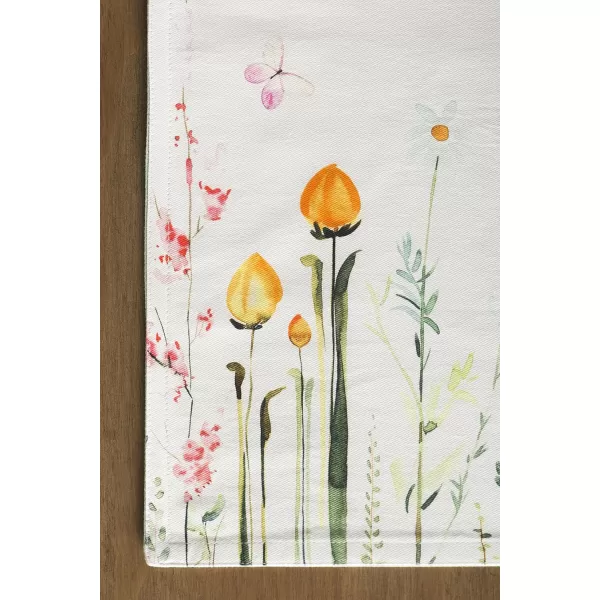 Maison d Hermine Cloth Placemats 100 Cotton Set of 4 Decorative Washable Table Placemat Dining Holidays Buffet Parties amp Wedding Use Summer Picnic  SpringSummer03  Botanical Fresh Set of 4