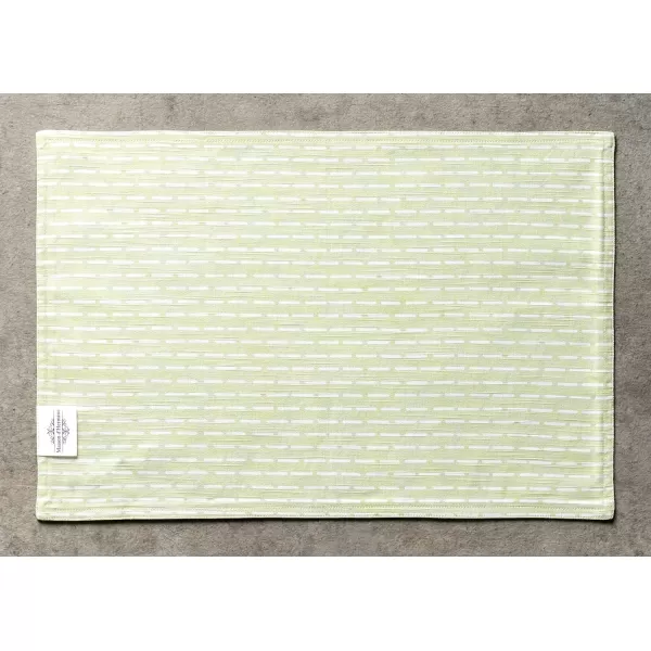 Maison d Hermine Cloth Placemats 100 Cotton Set of 4 Decorative Washable Table Placemat Dining Holidays Buffet Parties amp Wedding Use Summer Picnic  SpringSummer41  Paradise Island Set of 4