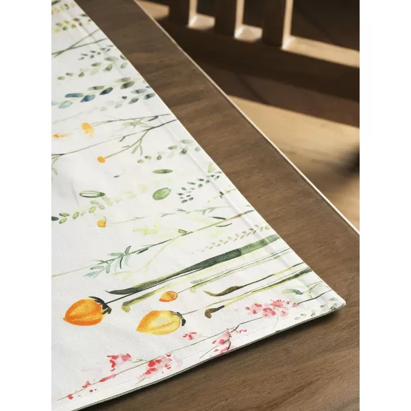 Maison d Hermine Cloth Placemats 100 Cotton Set of 4 Decorative Washable Table Placemat Dining Holidays Buffet Parties amp Wedding Use Summer Picnic  SpringSummer03  Botanical Fresh Set of 4