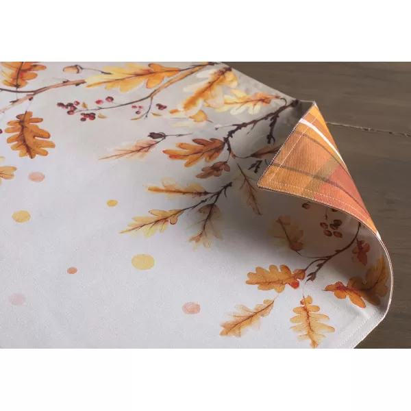 Maison d Hermine Dish Cloth 100 Cotton Set of 3 Quick Drying Dish Towels for Gifts Dining Kitchen Parties amp Tea Versailles  ThanksgivingChristmas13x19 Placemats Set of 4 14  Oak Leaves