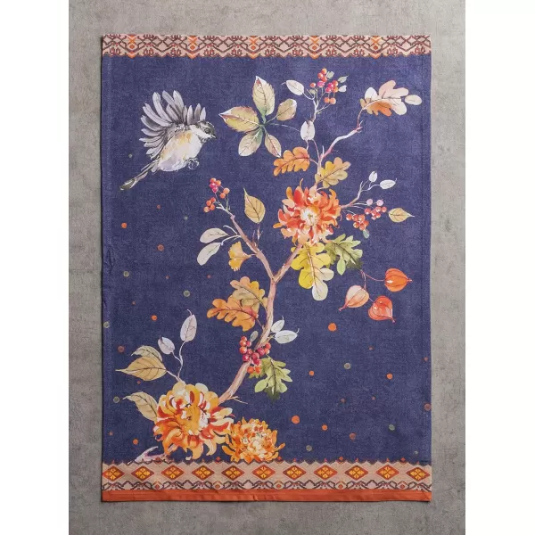 Maison d Hermine Dish Cloth 100 Cotton Set of 3 Quick Drying Dish Towels for Gifts Dining Kitchen Parties amp Tea Versailles  ThanksgivingChristmas20x2750 Kitchen Towel Set of 3 02  Kelim  Infinity