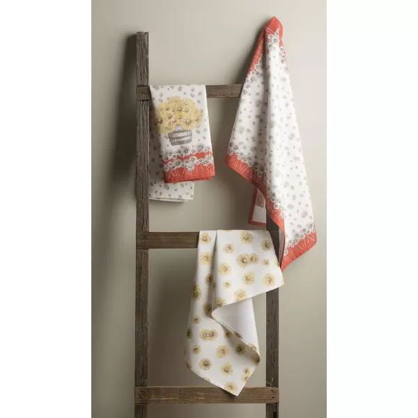 Maison d Hermine Dish Cloth 100 Cotton Set of 3 Quick Drying Dish Towels for Gifts Dining Kitchen Parties amp Tea Versailles  ThanksgivingChristmas20x2750 Kitchen Towel Set of 3 21  Bagatelle