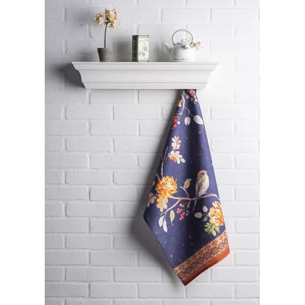 Maison d Hermine Dish Cloth 100 Cotton Set of 3 Quick Drying Dish Towels for Gifts Dining Kitchen Parties amp Tea Versailles  ThanksgivingChristmas20x2750 Kitchen Towel Set of 3 02  Kelim  Infinity