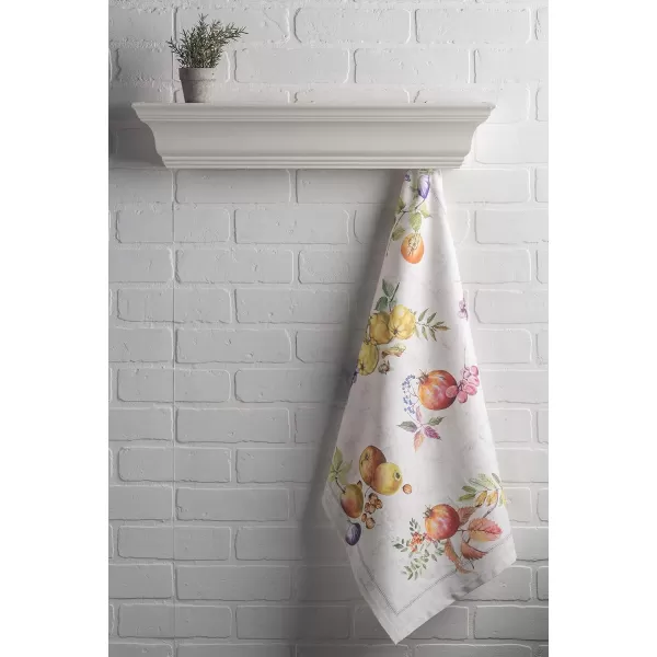 Maison d Hermine Dish Cloth 100 Cotton Set of 3 Quick Drying Dish Towels for Gifts Dining Kitchen Parties amp Tea Versailles  ThanksgivingChristmas20x2750 Kitchen Towel Set of 3 05  Fruit Dhiver