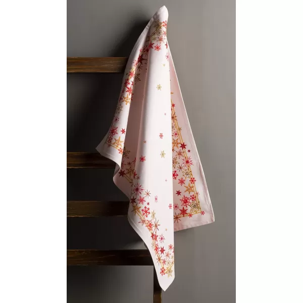 Maison d Hermine Dish Cloth 100 Cotton Set of 3 Quick Drying Dish Towels for Gifts Dining Kitchen Parties amp Tea Versailles  ThanksgivingChristmas20x2750 Kitchen Towel Set of 3 35  Crystal Star