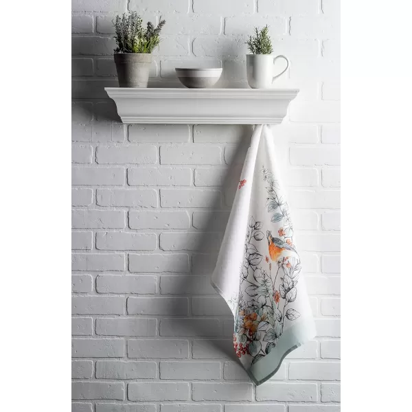 Maison d Hermine Dish Cloth 100 Cotton Set of 3 Quick Drying Dish Towels for Gifts Dining Kitchen Parties amp Tea Versailles  ThanksgivingChristmas20x2750 Kitchen Towel Set of 3 23  Whitish Shabby Chique