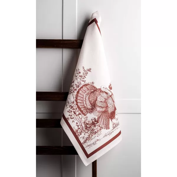 Maison d Hermine Dish Cloth 100 Cotton Set of 3 Quick Drying Dish Towels for Gifts Dining Kitchen Parties amp Tea Versailles  ThanksgivingChristmas20x2750 Kitchen Towel Set of 3 36  Holy Jouy  Brown