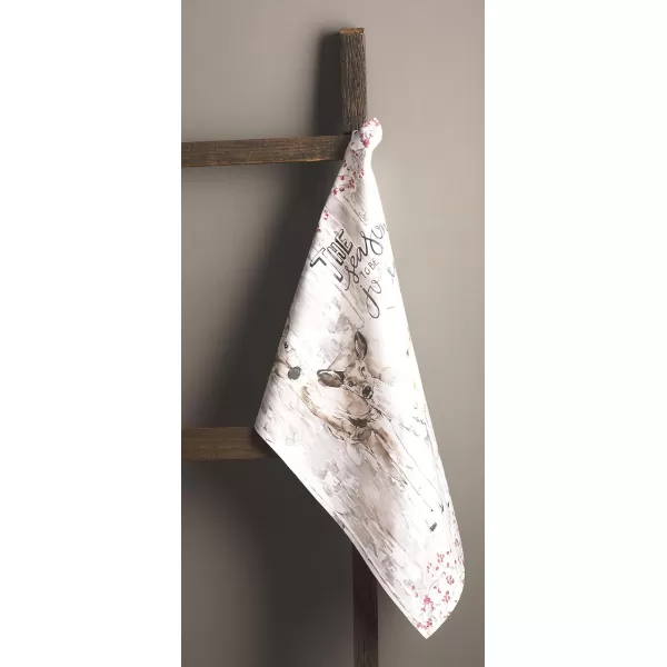 Maison d Hermine Dish Cloth 100 Cotton Set of 3 Quick Drying Dish Towels for Gifts Dining Kitchen Parties amp Tea Versailles  ThanksgivingChristmas20x2750 Kitchen Towel Set of 3 29  Mountain Life