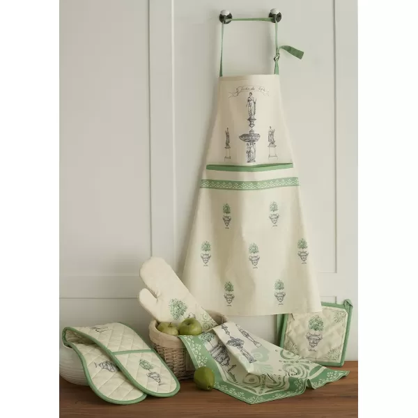 Maison d Hermine Dish Cloth 100 Cotton Set of 3 Quick Drying Dish Towels for Gifts Restaurant Dining Kitchen Parties amp Tea Citrus  SpringSummer16  Jardin Du Roy Pack of 2