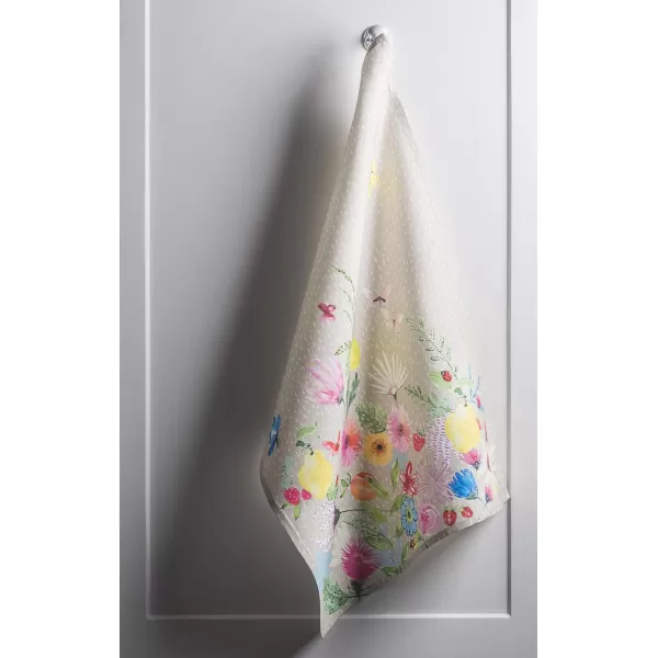 Maison d Hermine Dish Cloth 100 Cotton Set of 3 Quick Drying Dish Towels for Gifts Restaurant Dining Kitchen Parties amp Tea Citrus  SpringSummer21  Jardin Dete  Fog Pack of 3