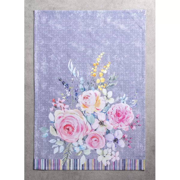 Maison d Hermine Dish Cloth 100 Cotton Set of 3 Quick Drying Dish Towels for Gifts Restaurant Dining Kitchen Parties amp Tea Citrus  SpringSummer22  Sweet Rose Lavender  Lush Pack of 3
