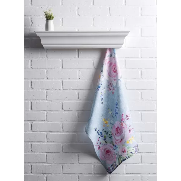 Maison d Hermine Dish Cloth 100 Cotton Set of 3 Quick Drying Dish Towels for Gifts Restaurant Dining Kitchen Parties amp Tea Citrus  SpringSummer22  Sweet Rose Lavender  Lush Pack of 3
