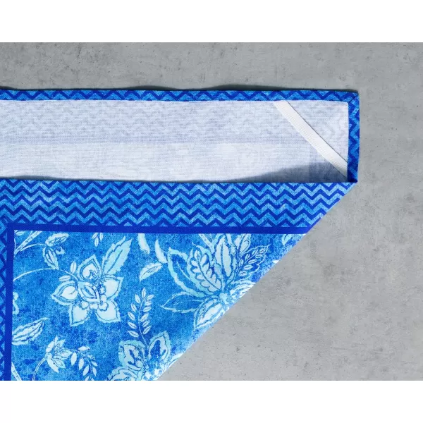 Maison d Hermine Dish Cloth 100 Cotton Set of 3 Quick Drying Dish Towels for Gifts Restaurant Dining Kitchen Parties amp Tea Citrus  SpringSummer24  Indigo Love Pack of 3