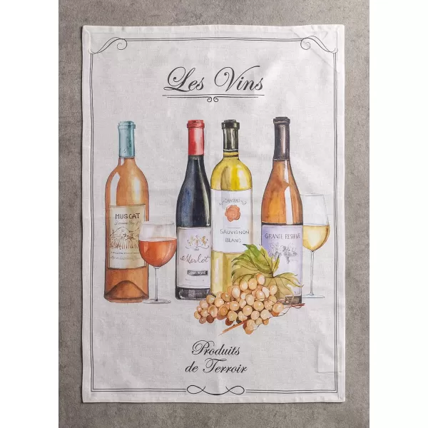 Maison d Hermine Dish Cloth 100 Cotton Set of 3 Quick Drying Dish Towels for Gifts Restaurant Dining Kitchen Parties amp Tea Citrus  SpringSummer28  Terroir Pack of 3