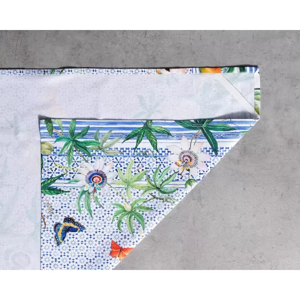 Maison d Hermine Dish Cloth 100 Cotton Set of 3 Quick Drying Dish Towels for Gifts Restaurant Dining Kitchen Parties amp Tea Citrus  SpringSummer33  Passiflora Pack of 3