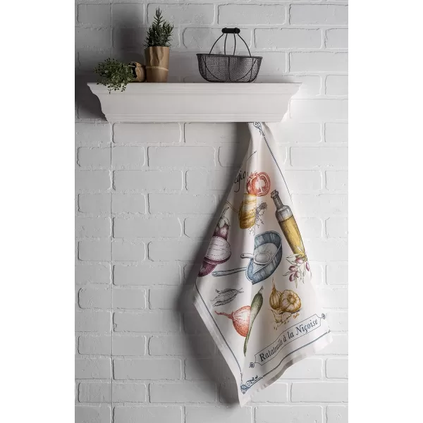 Maison d Hermine Dish Cloth 100 Cotton Set of 3 Quick Drying Dish Towels for Gifts Restaurant Dining Kitchen Parties amp Tea Citrus  SpringSummer34  Gastronomie Pack of 3