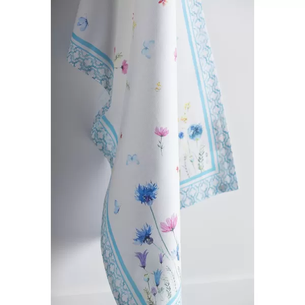 Maison d Hermine Dish Cloth 100 Cotton Set of 3 Quick Drying Dish Towels for Gifts Restaurant Dining Kitchen Parties amp Tea Citrus  SpringSummer37  Flower in the Field Pack of 3