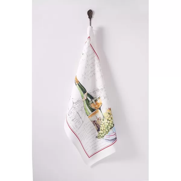 Maison d Hermine Dish Cloth 100 Cotton Set of 3 Quick Drying Dish Towels for Gifts Restaurant Dining Kitchen Parties amp Tea Citrus  SpringSummer44  Ribeauville Pack of 3