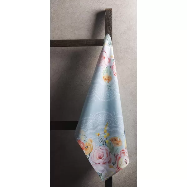 Maison d Hermine Dish Cloth 100 Cotton Set of 3 Quick Drying Dish Towels for Gifts Restaurant Dining Kitchen Parties amp Tea Citrus  SpringSummer47  Ibiza Pack of 3