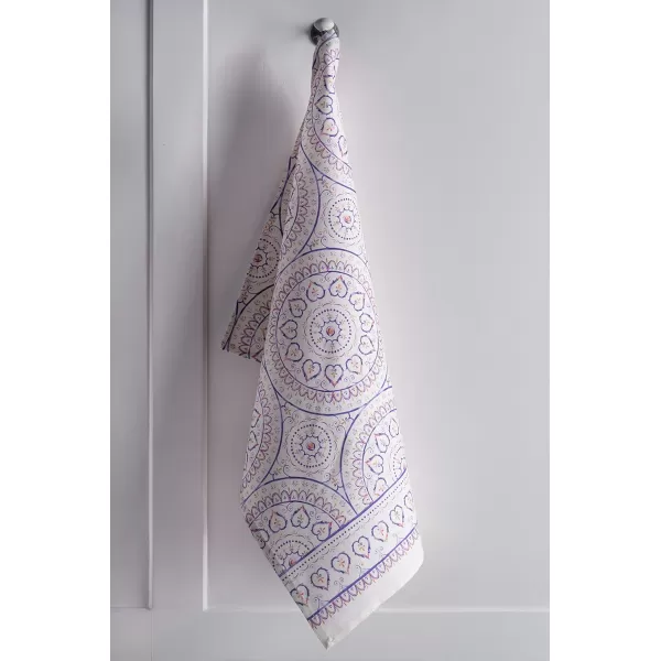 Maison d Hermine Dish Cloth 100 Cotton Set of 3 Quick Drying Dish Towels for Gifts Restaurant Dining Kitchen Parties amp Tea Citrus  SpringSummer51  Mandala Pack of 3