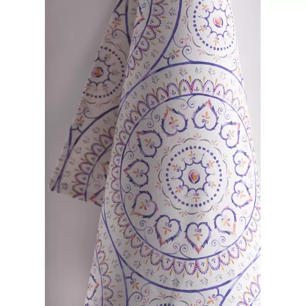 Maison d Hermine Dish Cloth 100 Cotton Set of 3 Quick Drying Dish Towels for Gifts Restaurant Dining Kitchen Parties amp Tea Citrus  SpringSummer51  Mandala Pack of 3