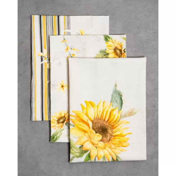 Maison d Hermine Dish Cloth 100 Cotton Set of 3 Quick Drying Dish Towels for Gifts Restaurant Dining Kitchen Parties amp Tea Citrus  SpringSummer53  Candice Kitchen Towel Pack of 3