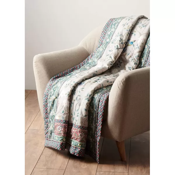 Maison d Hermine Imperfection Cotton Throw Blanket Bohemian Bedding Lightweight and Breathable for Couch Sofa Bed Travel 50x6050x60 01  Osaka