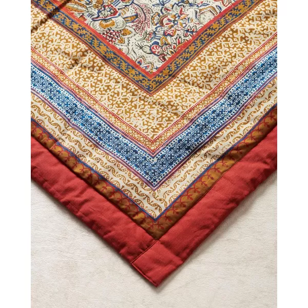 Maison d Hermine Imperfection Cotton Throw Blanket Bohemian Bedding Lightweight and Breathable for Couch Sofa Bed Travel 50x6050x60 02  Jaipur